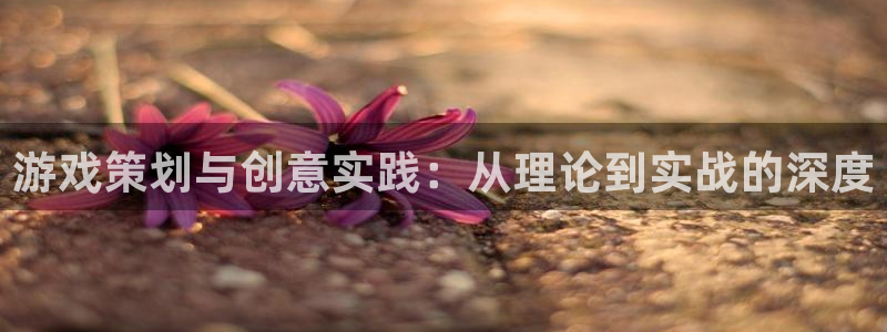 南宫官网入口链接：游戏策划与创意实践：从理论到实战的深度
